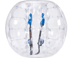VEVOR Opblaasbare Bump Ball Bumper Shock Ball 1 Stuks 1,2 M x 1,03 M Human Collision Ball PVC Body Bubble Bounce Ball voor Buitenactiviteiten Transparante Stippen Opblaasbare Bumperbal