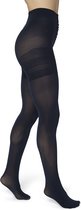 Bonnie Doon Curvy Line Dames Panty 40 Denier maat 52/54 4XL Zwart - Plus Size Panty - Lycra Xceptionelle - Maatje meer Panty - Zeer Chique en Comfortabel - Hoge Rekbaarheid - Grote maten - Extra Comfort - Black - BP051982.101