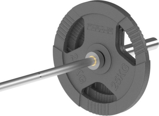Focus Fitness - Olympische Halterstang - Barbell - 220 cm - 50 mm