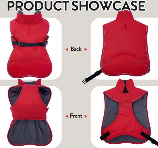 Geyecete-Manteau Chaud imperméable pour Teckel, Manteau d'hiver pour