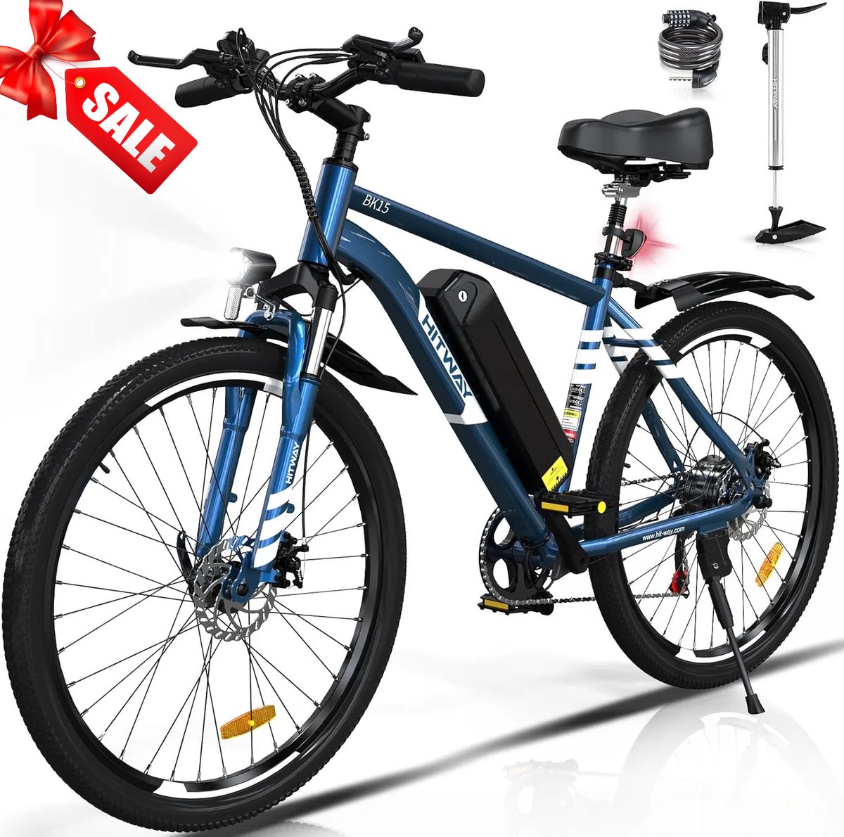 Hitway Elektrische Fiets BK15 26 inch E Bike 250W 36V verwijderbare. bol