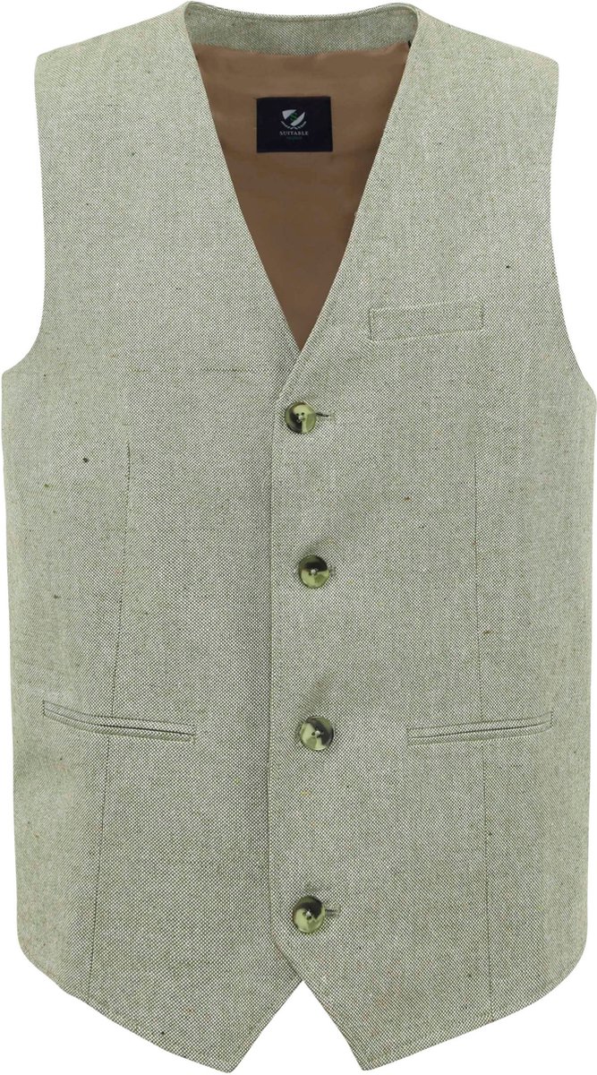 Suitable Gilet Loop Groen - Maat 50 - Heren