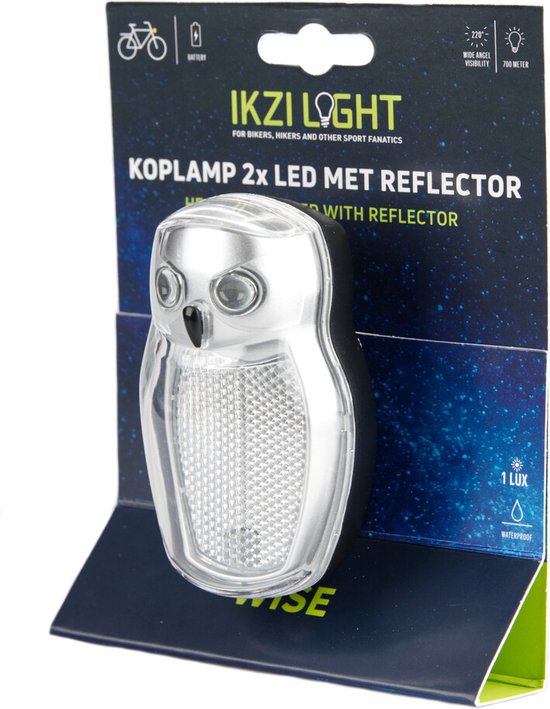 Ikzi koplamp uil - Led - Wit — afbeelding 2