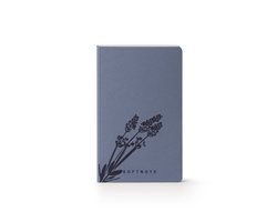 SOFTNOTE notitieboek - 13x21cm - blanco 100gr. - CIRCULAIR PRODUCT - 100% Made in Italy - Lavender