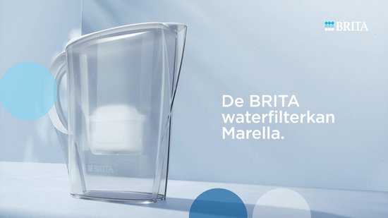 BRITA Waterfilterkan Marella Cool 2.4L Wit incl.12 MAXTRA PRO waterfilterpatroon
