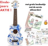 Bol.com CLX Calista Delft's blauw sopraan ukulele aanbieding