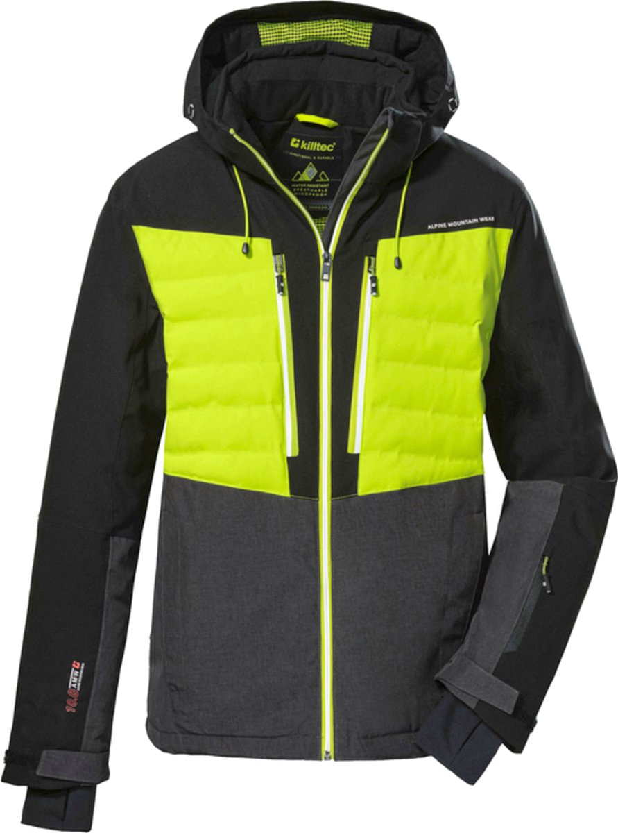 killtec Kow 29 Mn Jckt heren Ski-jack/functioneel jack met capuchon