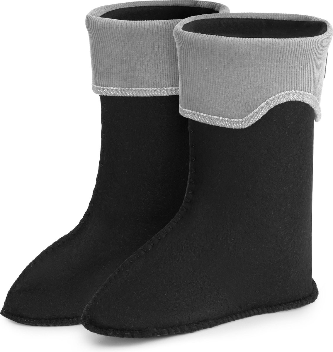 Ladeheid Sokken voor Regenlaarzen - Kinderen - Fleecesokken - LA-LMG-Socks-Termix - Grijs - 26/27