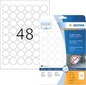 HERMA Folien-Etiketten A4 30mm weiß ablösbar 960St.