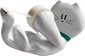 Scotch® Tape Dispenser  Design Cat, Wit + 1 Rol Scotch® Magic™ Tape 19mm x 8.89m
