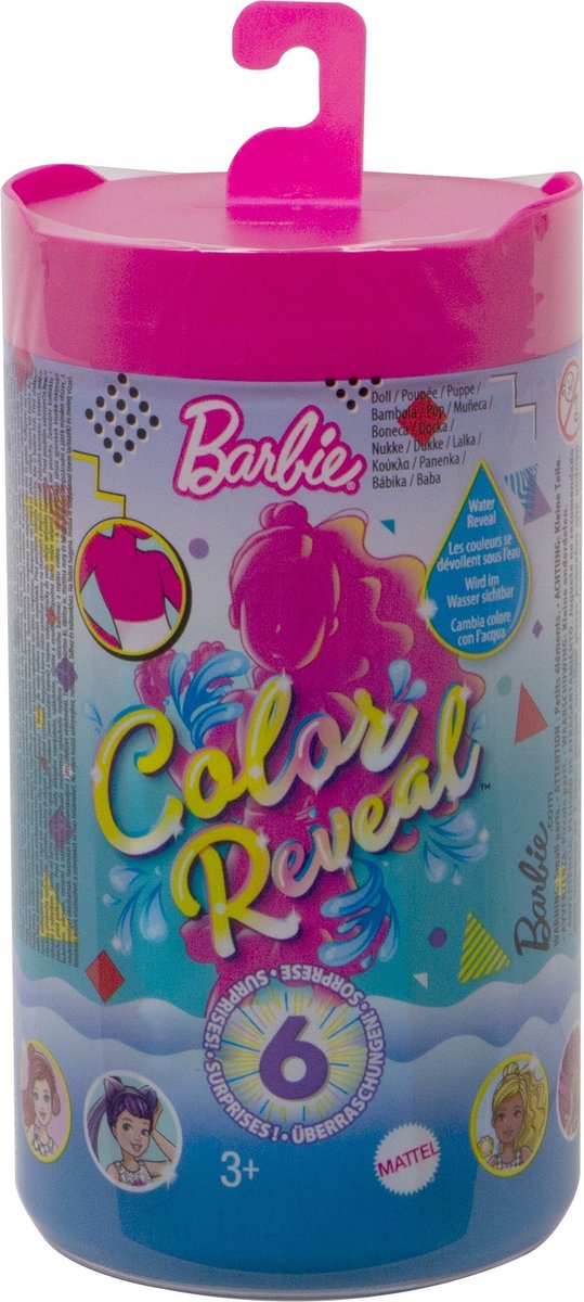 Barbie Chelsea Color Reveal Wave 5 Color Block Paint - Barbiepop