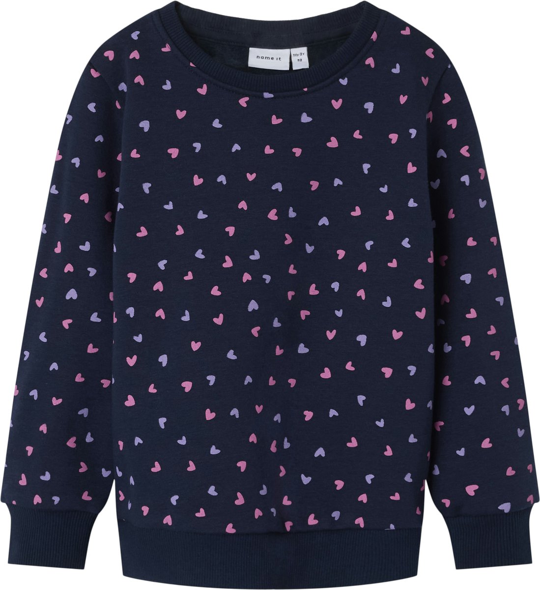 NAME IT Meisjes Trui Sweater Ronde Hals Regular Fit Zachte Stof