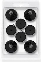 Audio Selection Kegels + Onderlegschijven 36 mm zwart Spikes en dempers