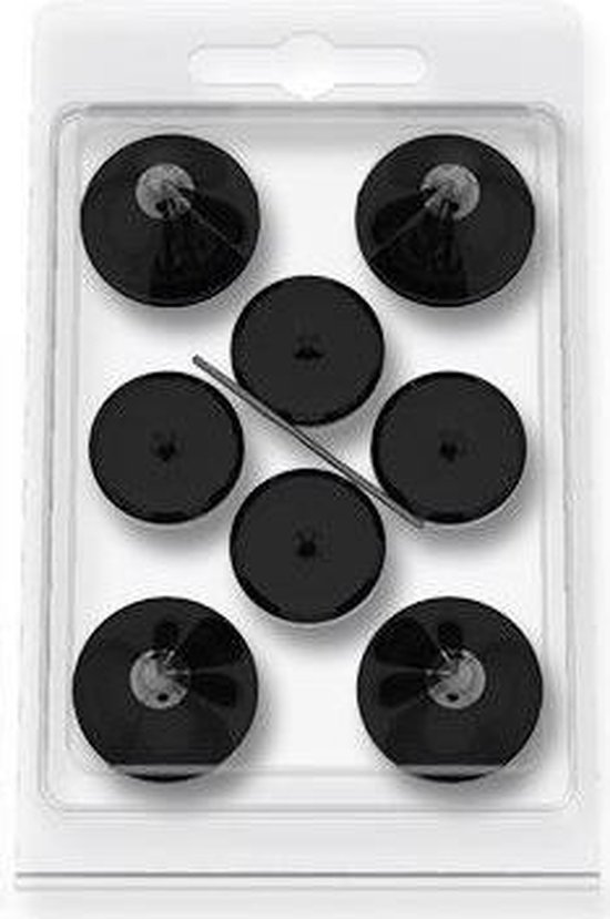 eend Kneden Blanco Audio Selection Kegels + Onderlegschijven 36 mm zwart Spikes en dempers |  bol.com