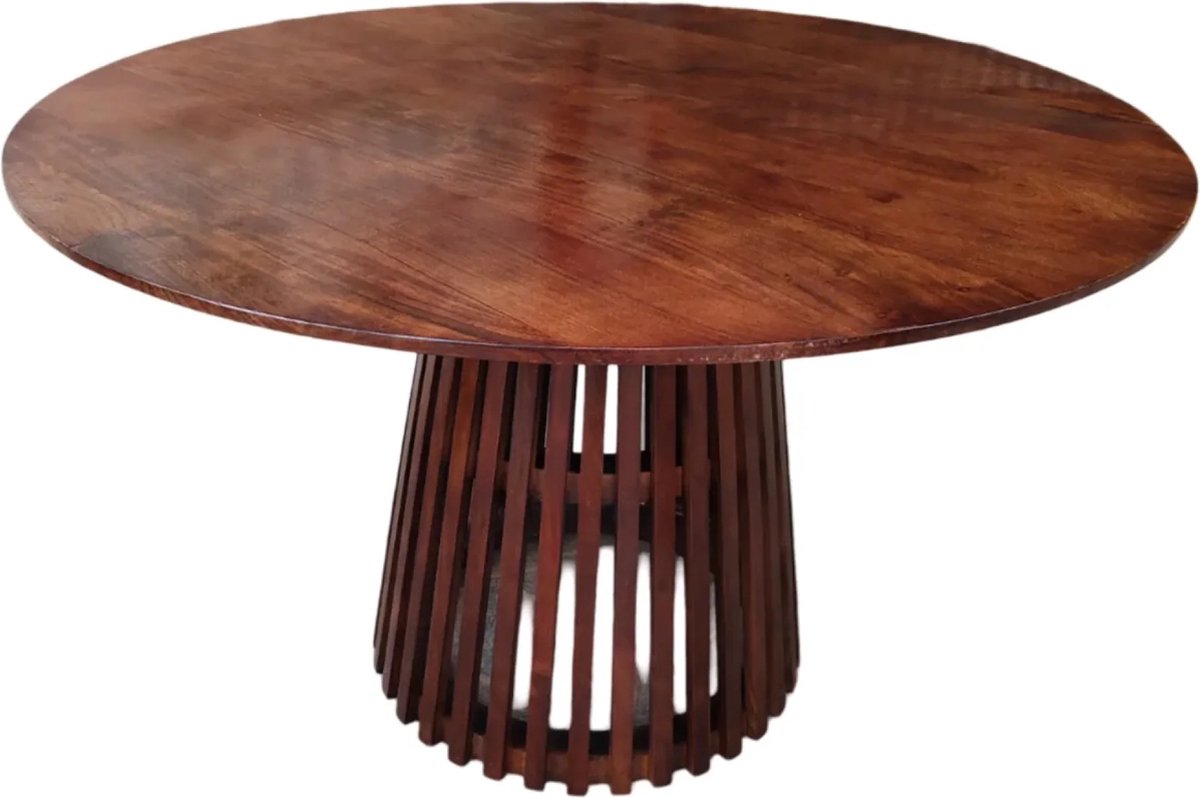 Ronde Eettafel - Bahia - Walnoot Acaciahout - 140cm