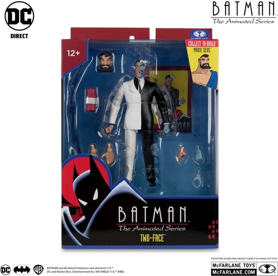 Figurine Action Batman Animated Series DC Direct - Build-A-Figure Classique - Neuf