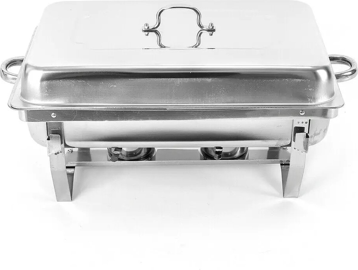 Vostara - Warmhoudplaat - Hafing Dish - Warmhoudbakken - Buffetwarmer Electrisch - Buffetwarmer - Buffetwarmer Au Bain Marie - Buffet Warmer - Warmhoudbakken 3 Voor Buffet -Buffetwarmer Excellent -