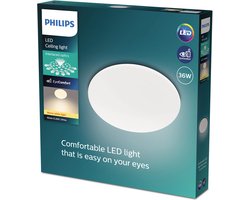 Philips Moire plafondlamp - 36 Watt - Warmwit licht - 2700K