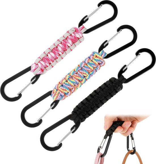LunarCharm 3 stuks schattige katten-sleutelhangers, cadeaus voor kattenliefhebbers voor zowel dames als heren, cadeaus met kattenmotief, mini-sleutelhangers, Stijl-1., L