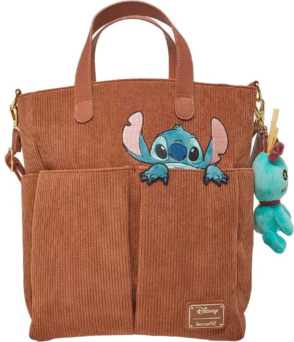Disney Loungefly Tote Bag Stitch & Scrump