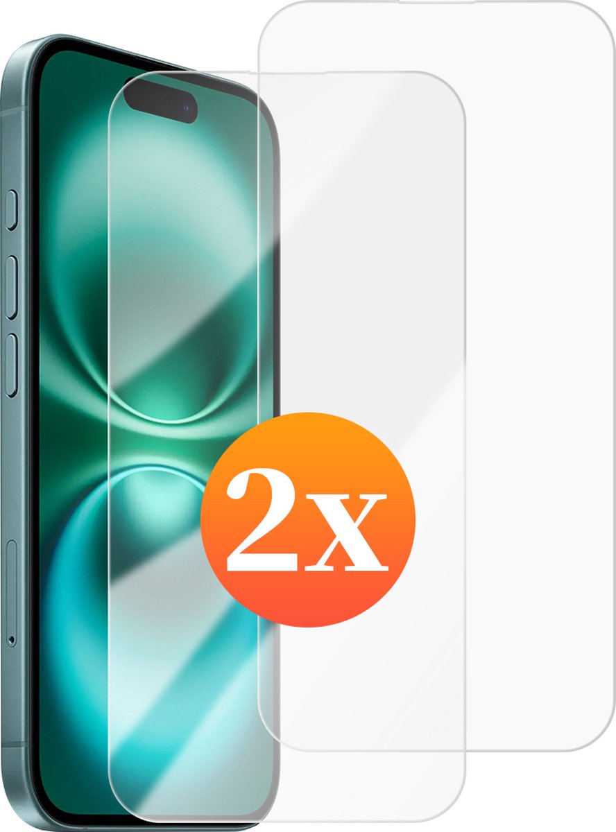 Screen Protector - Geschikt voor iPhone 15 Plus - Tempered Glass - 9H Hardness - Case Friendly