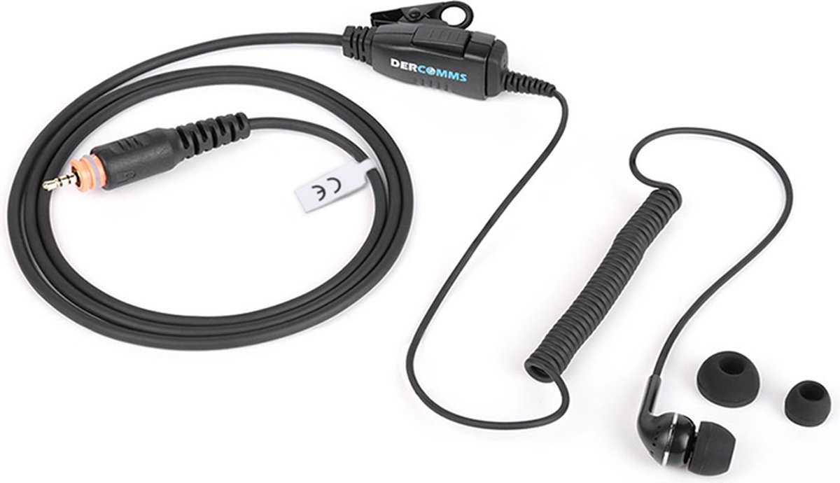 DerComms® Oordopje voor Motorola CLP446e en CLPe portofoon