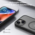 Détail de la coque : bords surélevés pour protéger la caméra et l'écran.