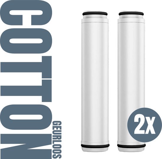 VITASENSE Waterfilters 2 stuks - Geurloze douchefilters geschikt voor Vitasense Douchekop - Waterontharder