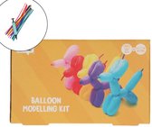Modelleer ballonnen set - 30 stuks + Pompje - Diversen kleuren - Lange ballonnen - Figuur ballonnen set - Modellerballonnen - Modelleer ballonnen pomp