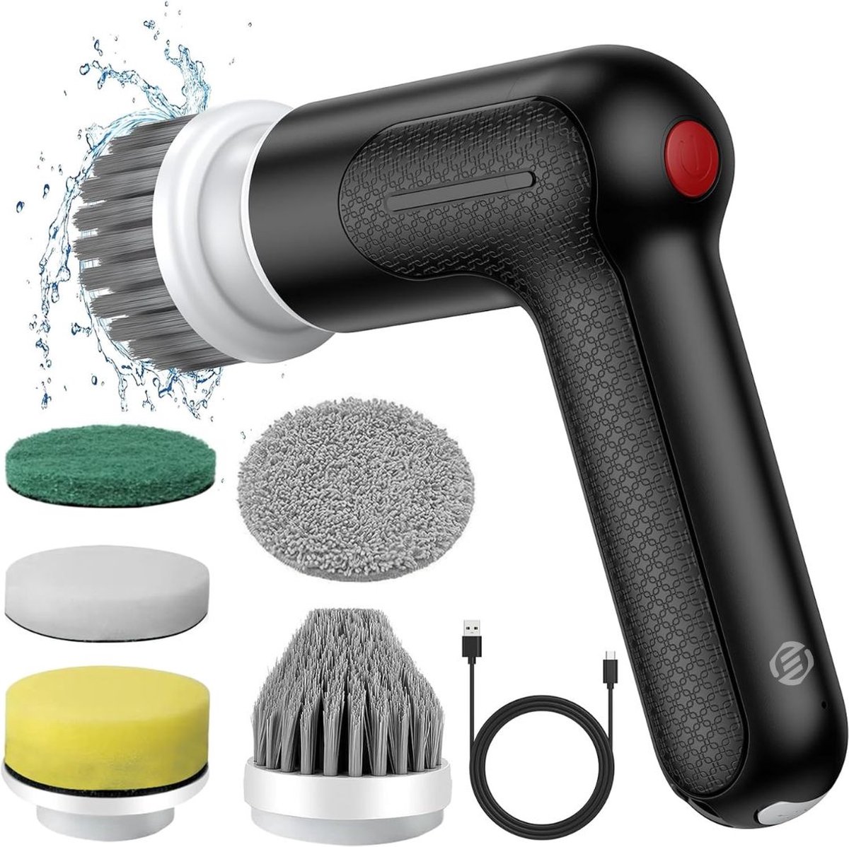 Goedkoopste Equivera Elektrische Spinschrobber- Spinning Schrobber - Elektrische Spin Schrobber - Draaiende Schrobber - Elektrische Schrobber - Schrobmachine - Poetsmachine - Schrobber - Elektrische Schrobborstel - Scrubber - Boenmachine - Spinscrubber - Elektri