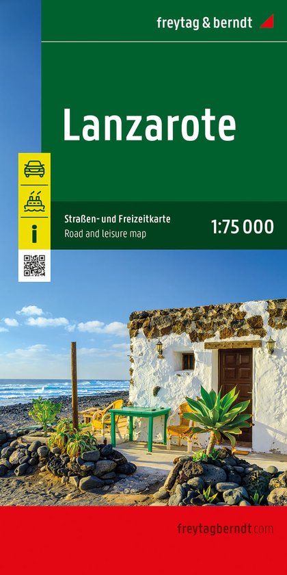 F&B wegenkaart - Lanzarote