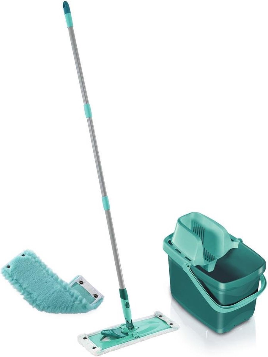 Goedkoopste Leifheit 55379 Combi Clean Vloerwisser M 33 cm Compleet Systeem Micro Duo Static Plus