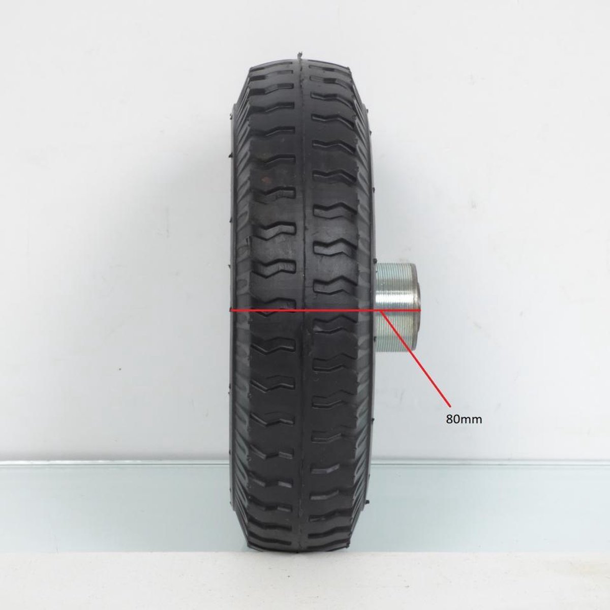 Roue complète de rechange 2.50-4 pour stabilisateur Moose Racing moto enfant