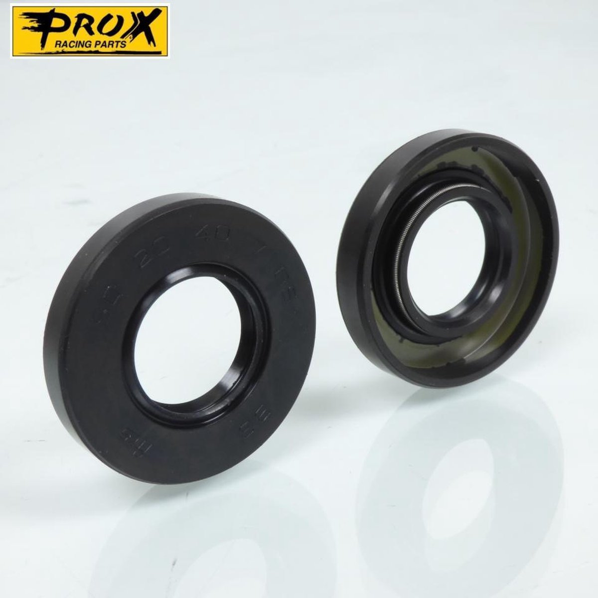 paar krukaskeerringen 20x40x7mm prox voor motor kawasaki 60 kx 1983-2005 nieuw