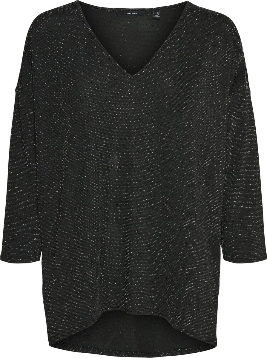 VERO MODA - VMKANVA 3/4 V-NECK TOP LX JRS GA - Dames - Blouses