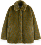 Scotch & Soda A-LINE FAUX FUR COAT Veste Femme - Taille M