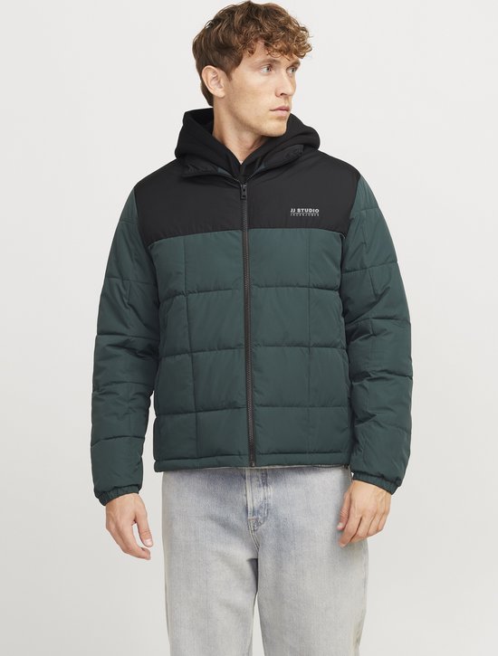 Jack & Jones Ben Square Winterjas Heren - Maat L