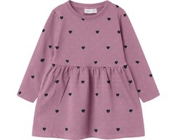 NAME IT - NMFDAVINA LS SWEAT BRU DRESS NOOS - Meisjes - Jurken