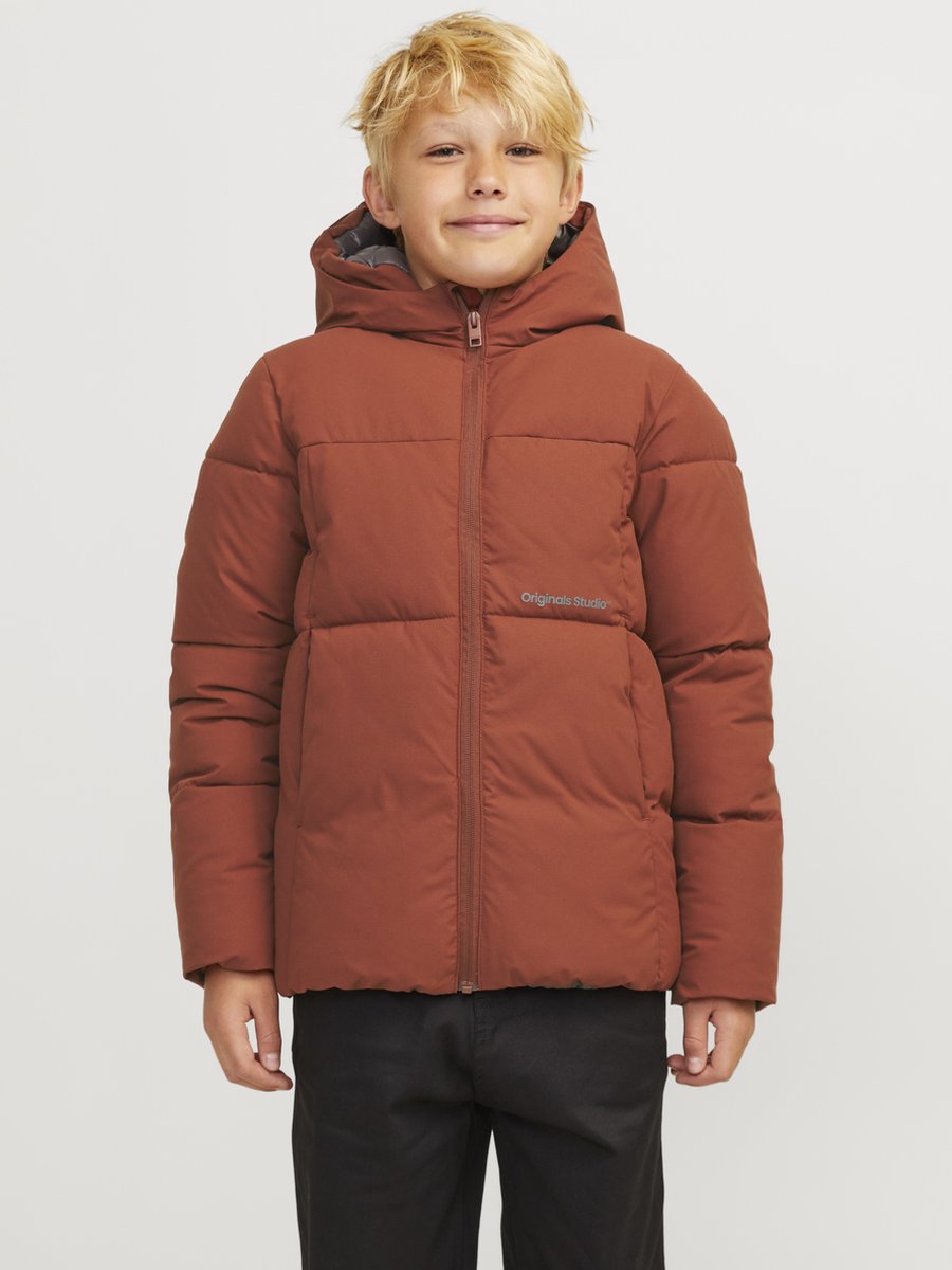 JACK & JONES JORVESTERBRO PUFFER JACKET AW24 SN JNR Jongens Jas - Maat 164