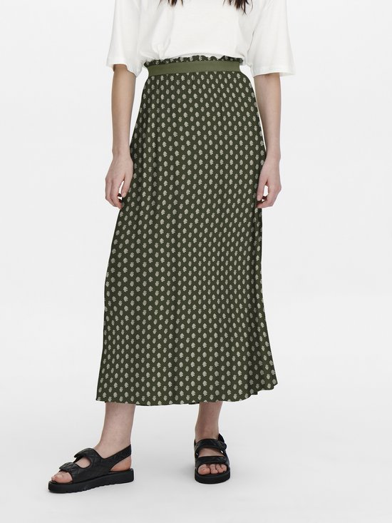 Onlvenedig Life Long Skirt Black Aop Cd Dot