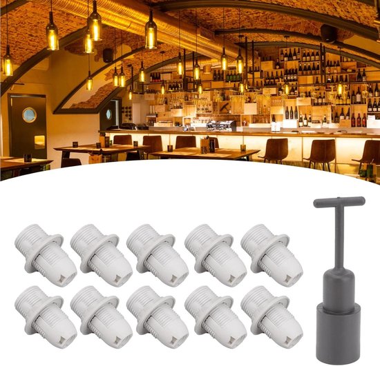 Aexit 3 stks E27 naar Dubbele E14 Extender Adapter Converter Lamp Socket Holder Wit