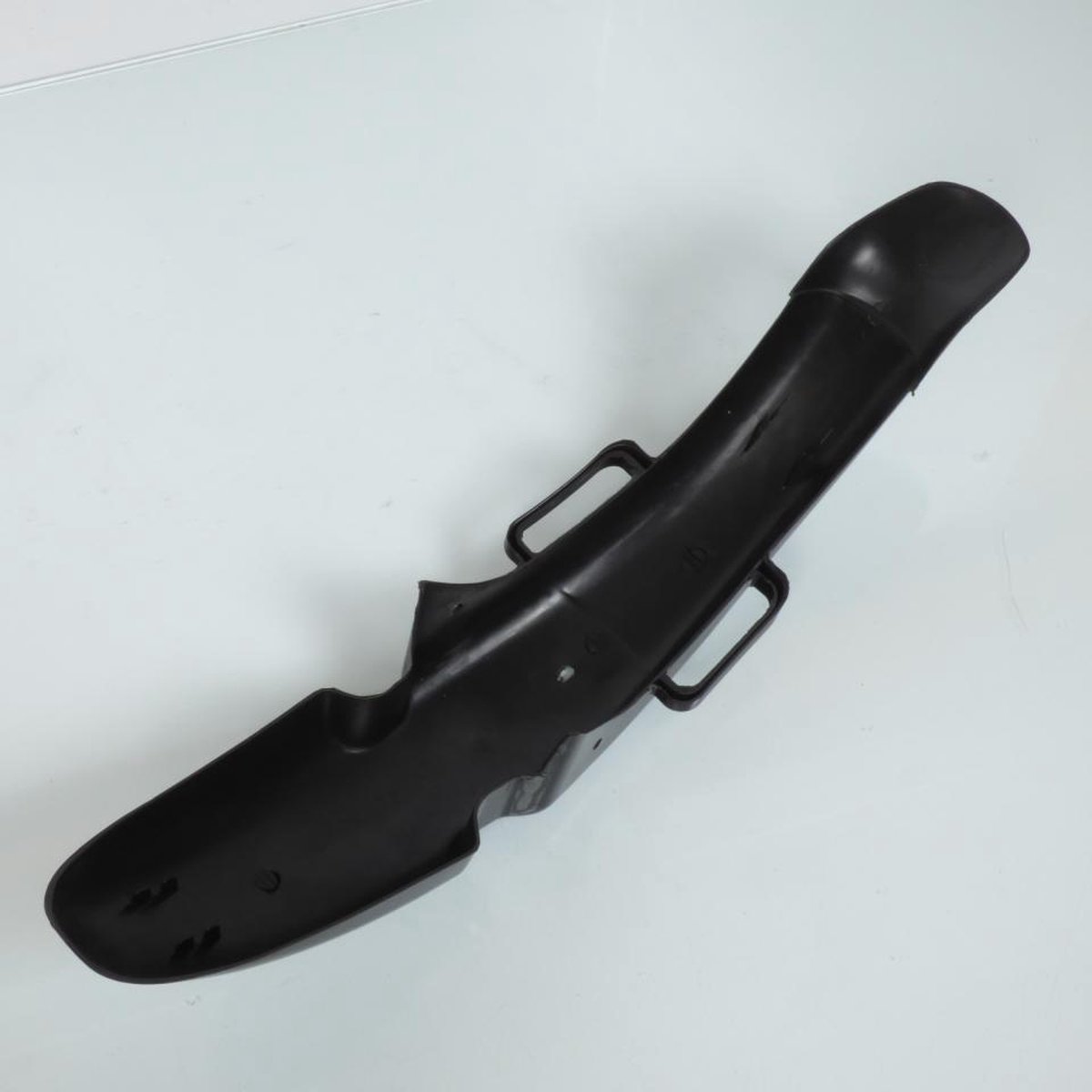 voorspatbord rsm voor bromfiets peugeot 50 vos zwart ruw te schilderen nieuw