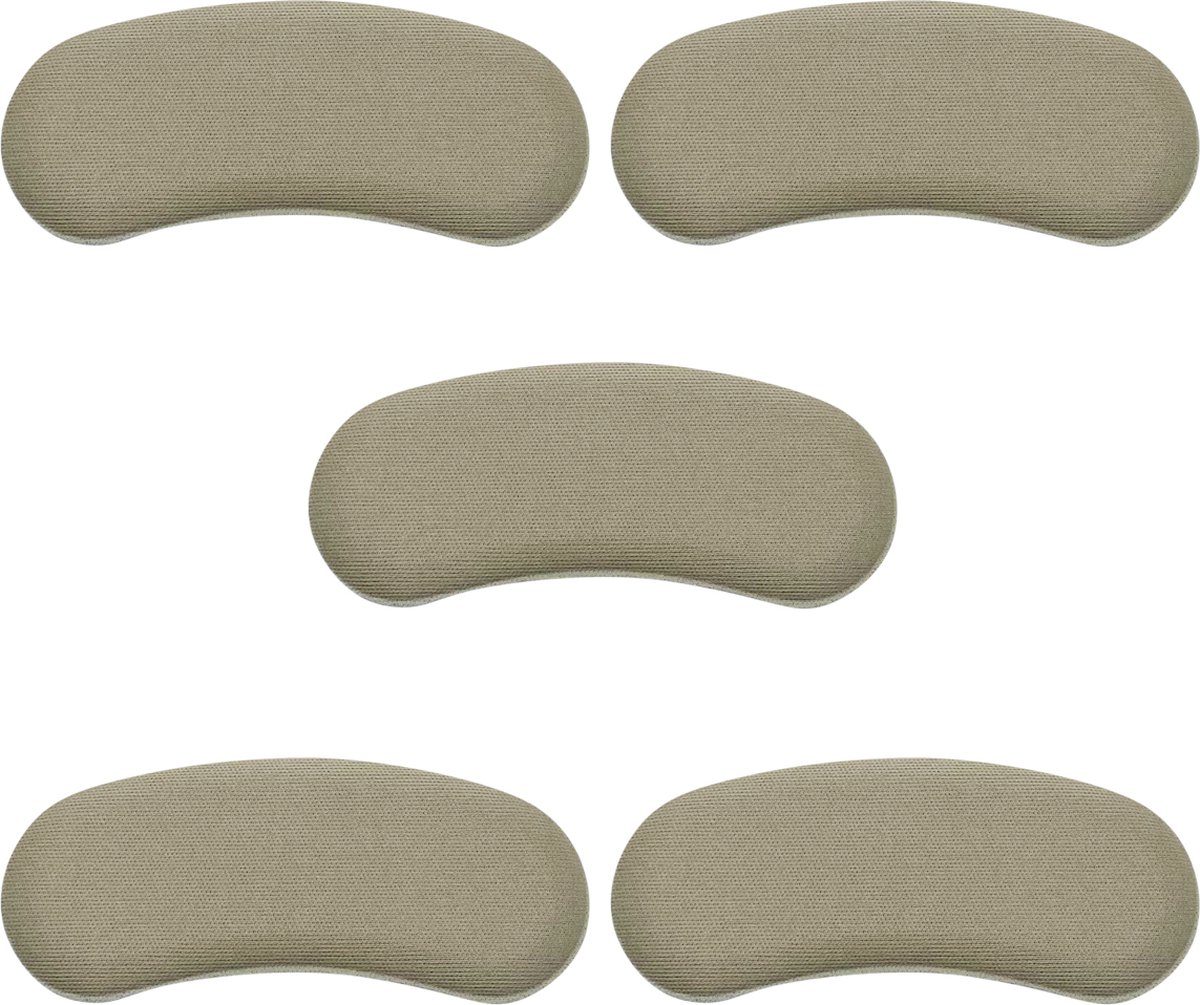 Purepeak Schoen Verkleiner Set - 5 Stuks - 10 cm - Antislip Hielzooltjes - Bruin - Hielbeschermers - Hielkussens