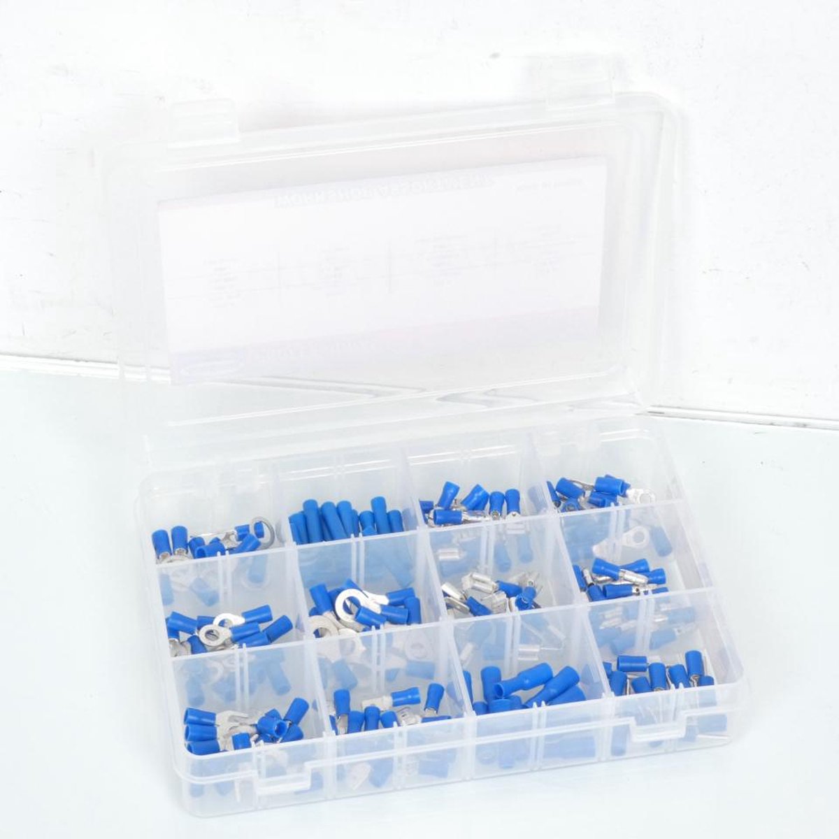 Coffret assortiment 165 cosse électrique isolé bleu AutoMaster GE-898 pour moto