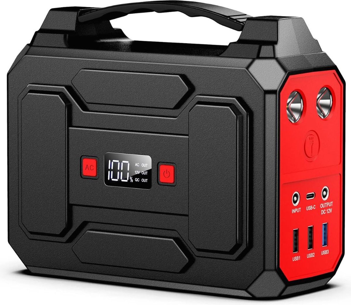 ApexArte® Powerstation - Powerbank - Stroomgenerator - Aggregaat - Zwart