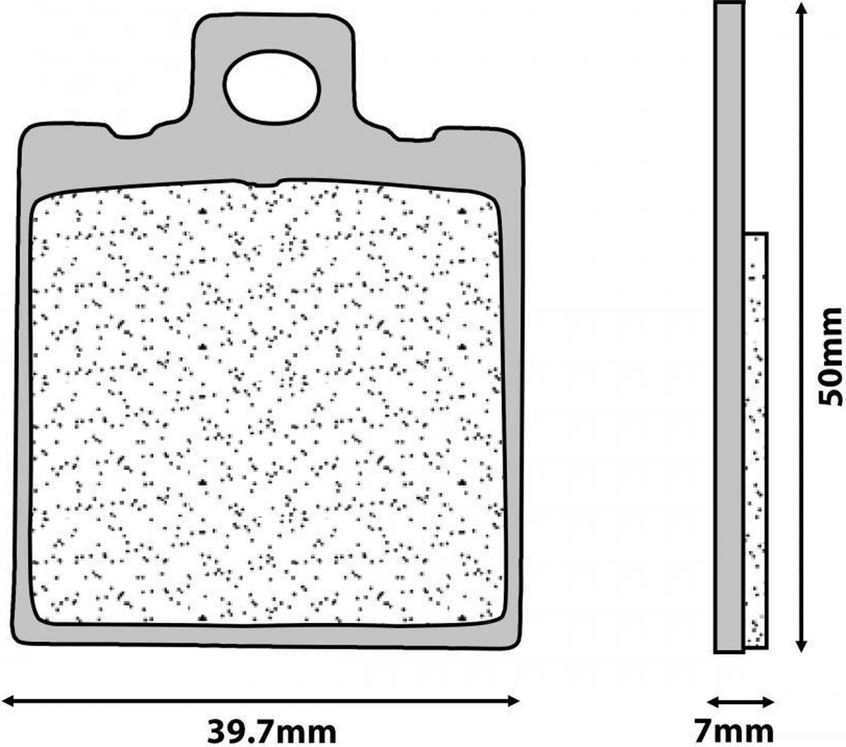 Plaquette de frein CL BRAKES pour Moto Aprilia 600 Tuareg 1986 à 2020 2249RX3 Neuf