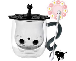 foto van dubbelwandig katten kopje