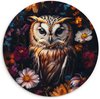 Hibou, Fleurs