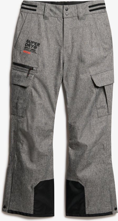 SUPERDRY-FREESTYLE CORE SKI TROUSER VOLCANIC ORANGE - Skibroek
