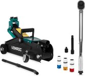 Cartrend Hydraulische Krik, Garagekrik Voor SUV's En Terreinwagens Met Quicklift Functie 25 Ton